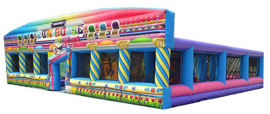 Inflatable Maze Rental Fun House Carnival Rental Chicago